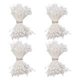 White Matte Stamens For Crafts, 1360 Pcs Stamens For Artificial Flowers Diy Wedding Party Home Scrapbook Decoration
