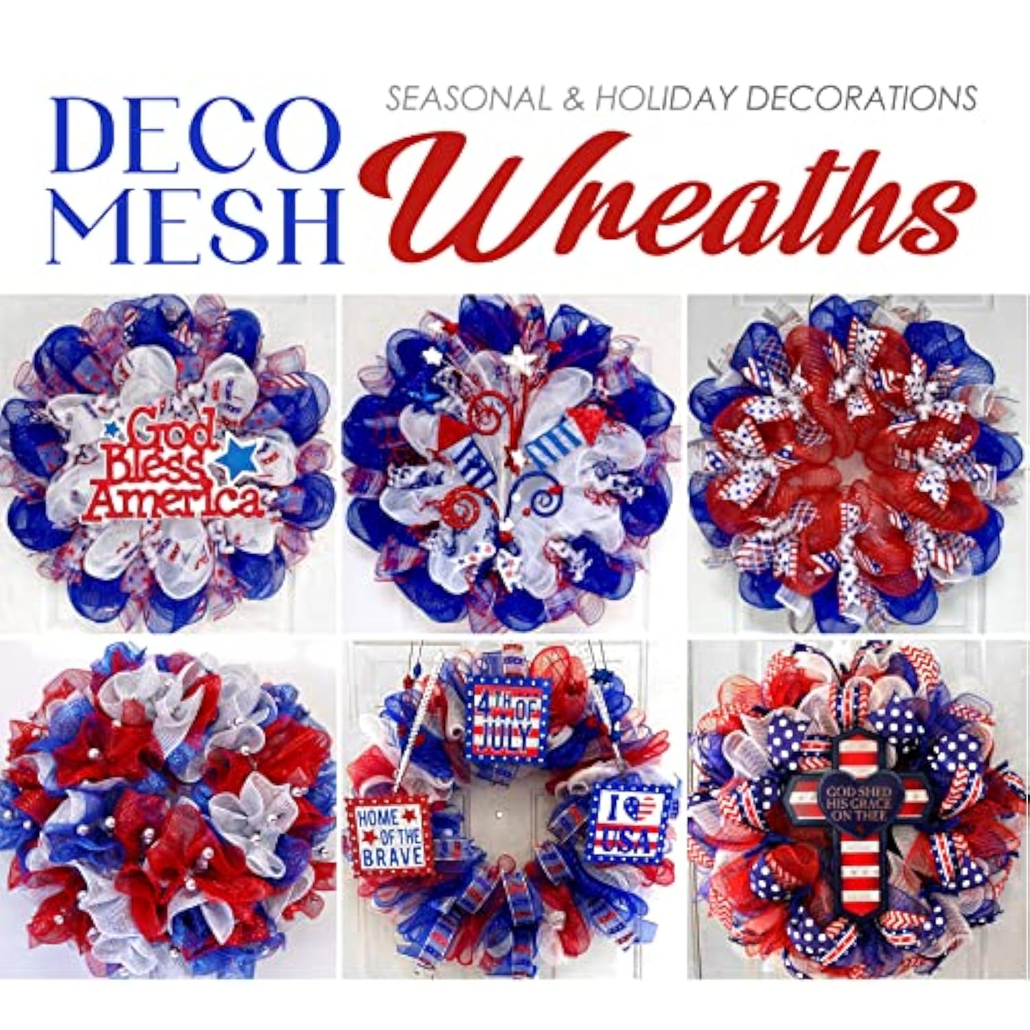 Cobalt Blue Mesh Ribbon For Wreaths 10 Inch Metallic Royal Blue Mesh R