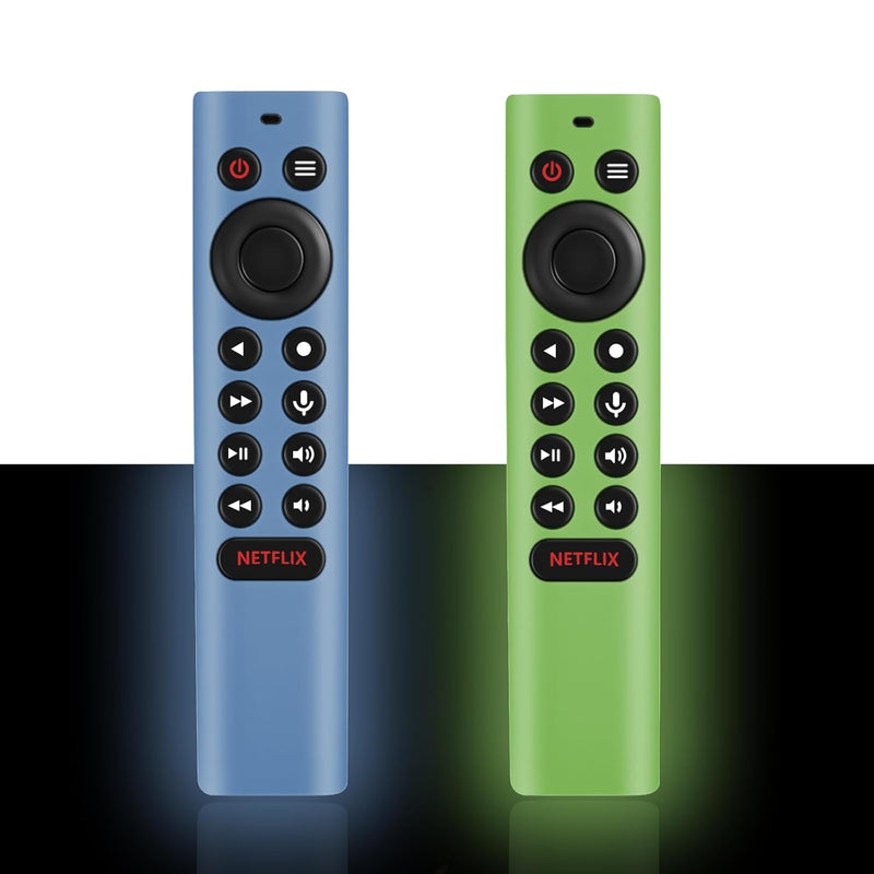 2 Pack Luminous Remote Cover Compatible With Nvidia Shield Remote, Shockproof