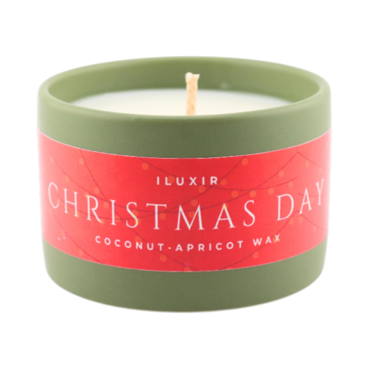 Christmas Day Luxury Candle - Christmas Festive Decor | Pine, Cranberry, Eucalyptus & Tonka | Handcrafted Non-Toxic Phthalate-Free Cruelty-Free Coconut Wax Holiday Candle 5 Oz