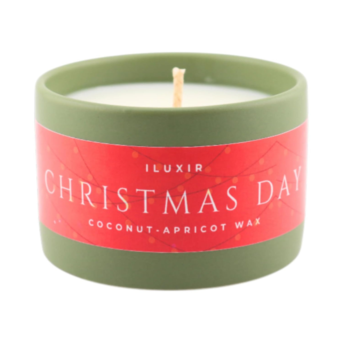 Christmas Day Luxury Candle - Christmas Festive Decor | Pine, Cranberry, Eucalyptus & Tonka | Handcrafted Non-Toxic Phthalate-Free Cruelty-Free Coconut Wax Holiday Candle 5 Oz