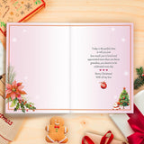 Christmas Card For Grandma, Grandma Christmas Gift Card From Granddaughter