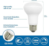 BR20 LED Light Bulb 100W Equivalent Dimmable Soft White 2700K 10 Pack