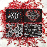 Valentines Day Card Set - Set Of 8 Chalk Art Blank Valentines Day Cards With Envelopes - Assorted Valentine Cards Great For Adults - Valentines Note Cards - Made In The Usa
