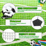 65.6ft Soccer Party Decorations Pennant Banner 48 Soccer Triangle Flags