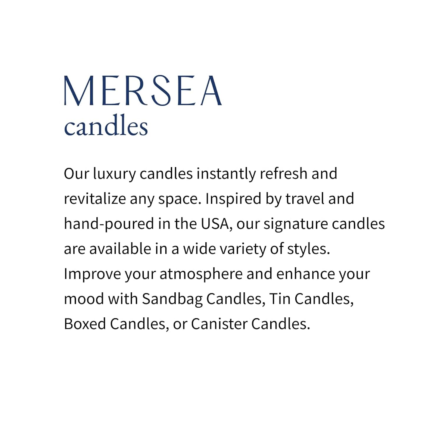 Mersea Saltaire Boxed Candle, Scented Candle Box (9 Oz)