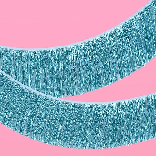 Blue Fringe Banner 5ft Bachelorette Party Decoration Fancy Nancy