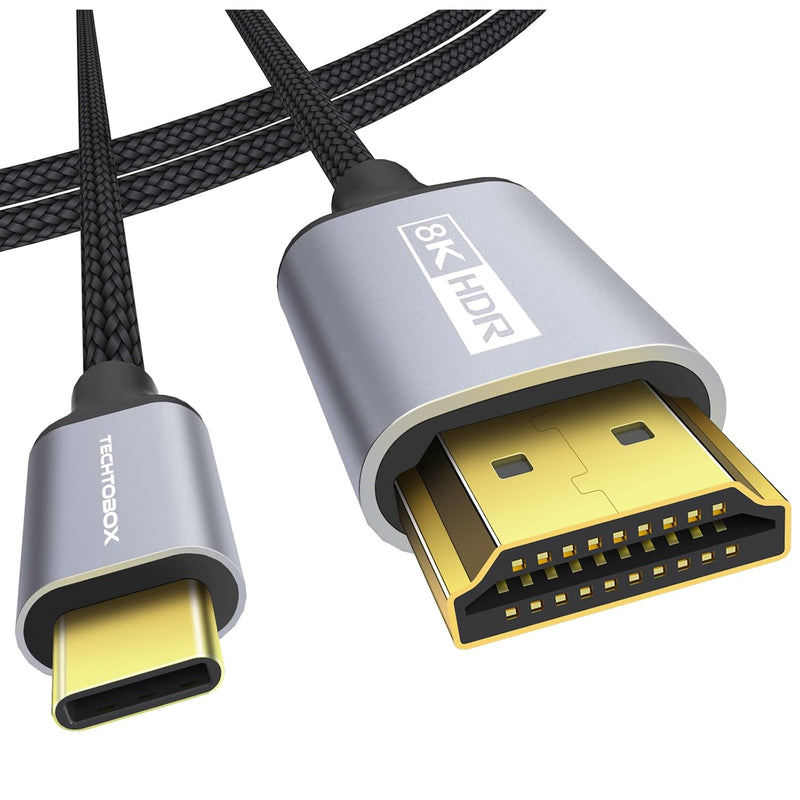 Usb C To Hdmi 2.1 Cable [8K@60Hz,4K@144Hz,2K@165Hz] 6Ft Type C To Hdmi 8K Brai