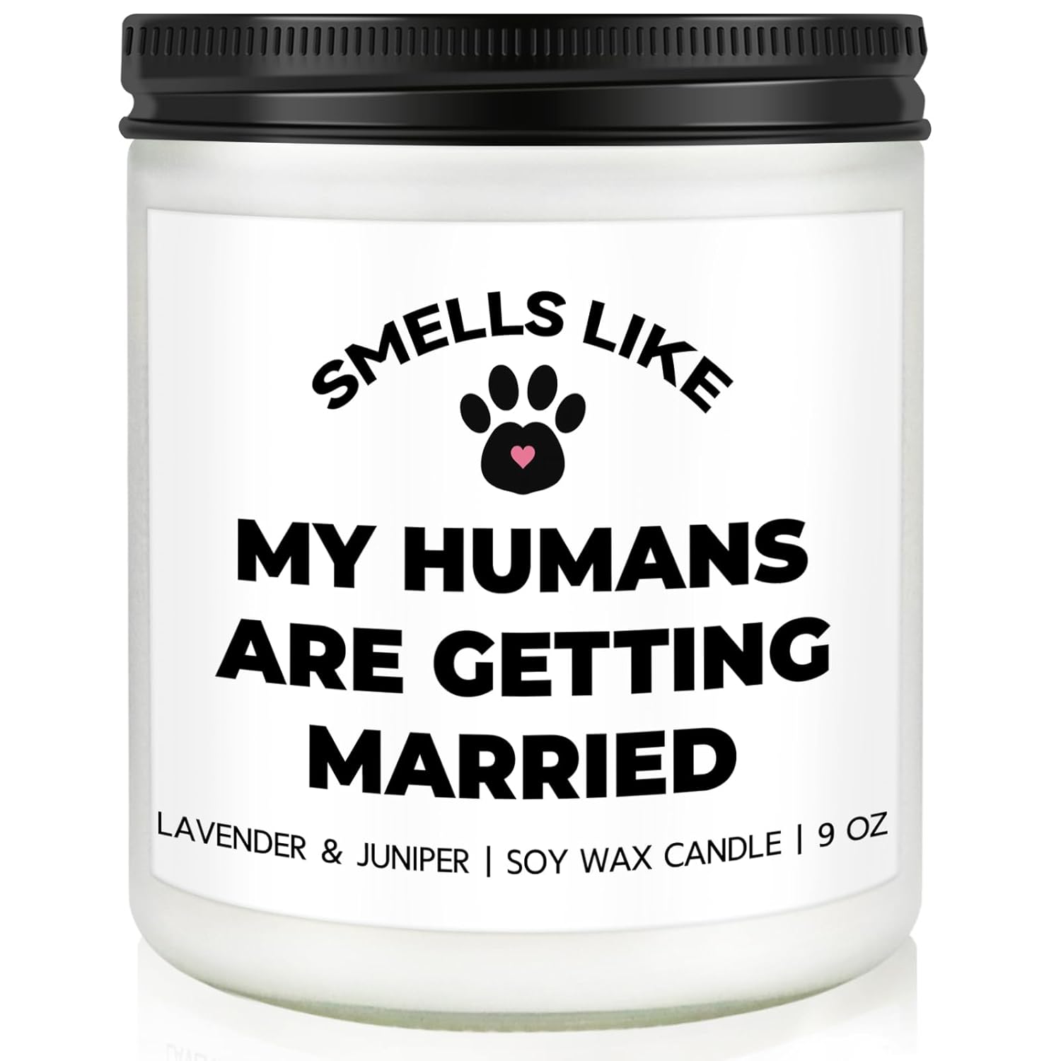 Personalized Wedding Gifts For Newlyweds, Bridal Shower Gifts For Bride To Be & Groom, Funny Engagement Gift For Couples, Bachelorette Bachelor Party Gift Idea, Wedding Candle For Cat Lovers & Dog Mom