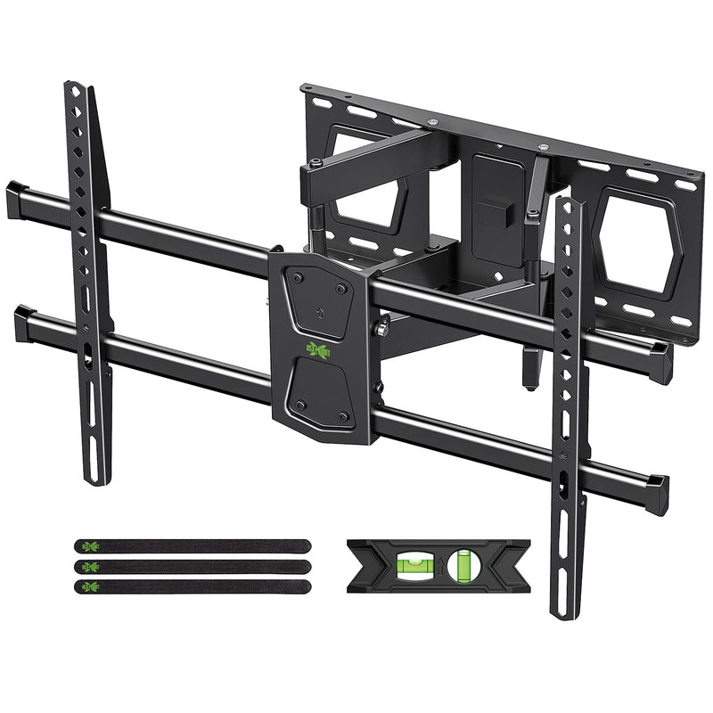 Full Motion Tv Wall Mount For 42"-82" Tvs, Swivel And Tilt Tv Mount, Wall Moun