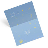 Hanukkah Card | 1 Card 1 Envelope | Jewish Star Menorah Dreidel | Your Purchase Helps Animals In Need | 5”X7.5” | Made In Usa | Female Owned Small Business | Hangen1