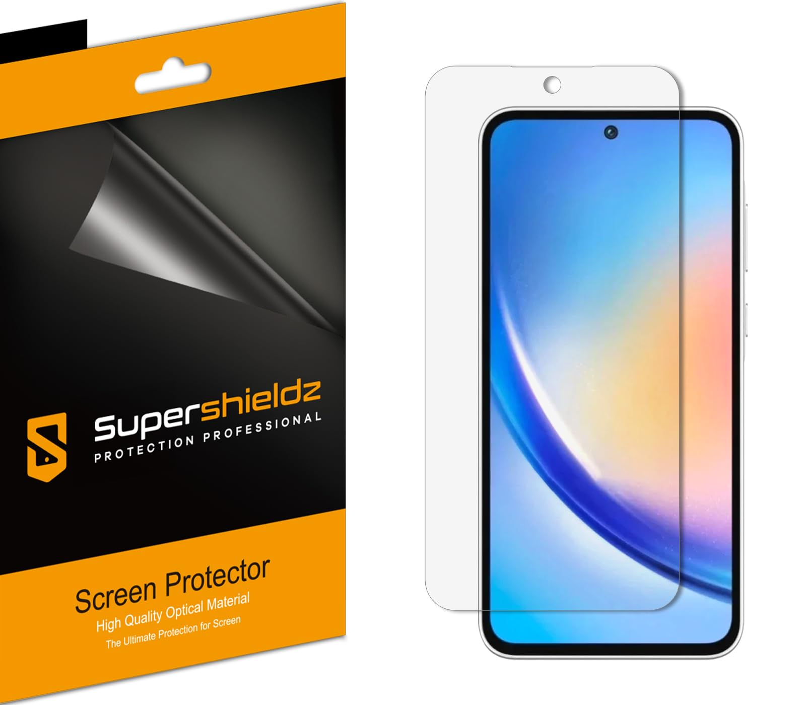 (3 Pack) Designed for  Galaxy A35 5G Screen Protector, High Definition Clear Shield (PET)