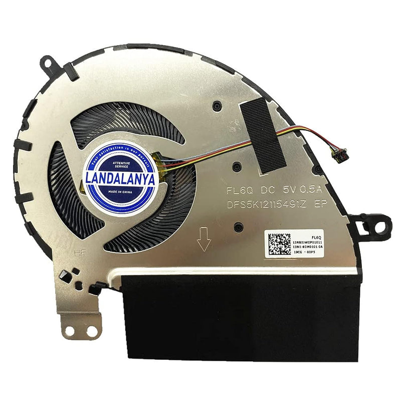 Replacement New Laptop Cpu Cooling Fan For Asus Zenbook 13 Ux333 Ux333F U3300F