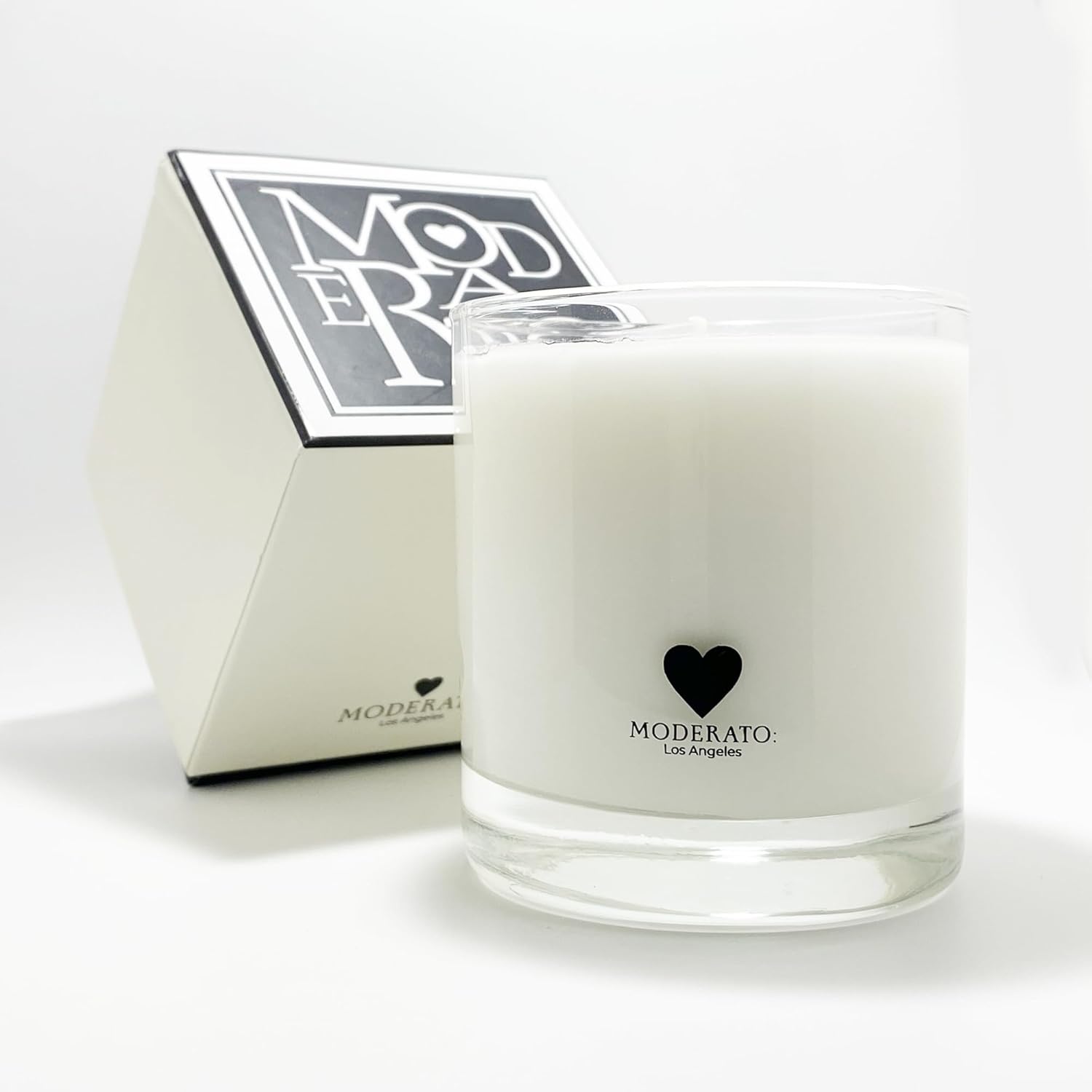 Los Angeles No.02 Soleil – Luxury Scented Candle, Bright & Uplifting, Orange Flower, Lemon, Musk, Natural Coconut Wax, Crystal Clear Glass, Gift For Women, Made In Usa -8.5Oz