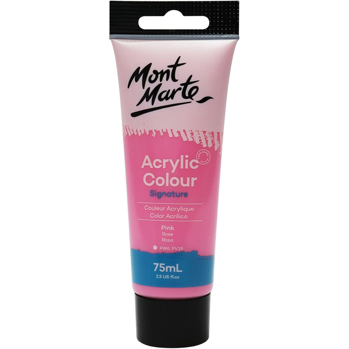 Acrylic Paint, Pink, Semi-Matte, 75Ml, Pnt0204