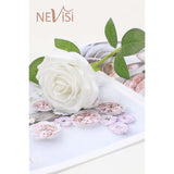 Rose Artificial Flowers Artificial Rose Fake Rose Silk Rose Real Looking Fake Flowers With Stems For Diy Wedding Bouquets Tables Centerpieces Floral Arrangements (12, White)