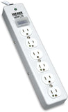 Medical Grade Surge Protector Power Strip 6 Outlets 10FT Cord 1050J Flat Plug