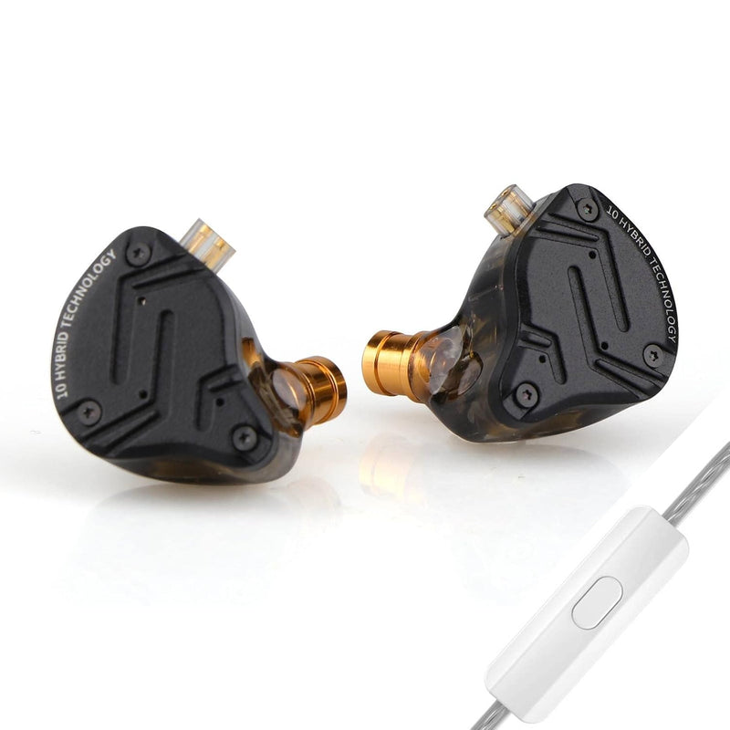 Kz Zs10 Pro X Upgraded 1Dd+4Ba Hybrid Driver Hifi In Ear Earphones Iem With Al