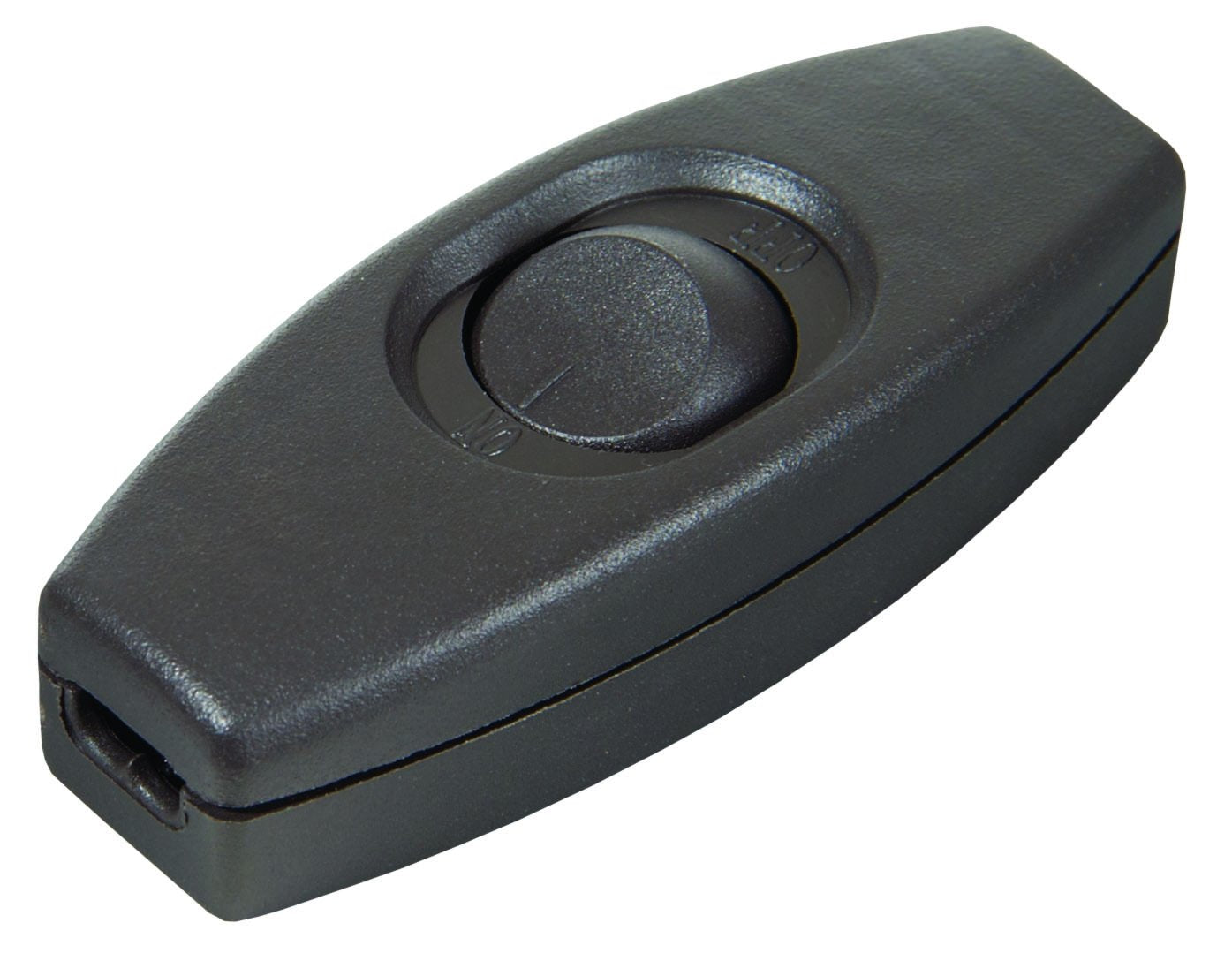 Brown Inline Feed Through Rocker Switch For Spt-1 Lamp Cord