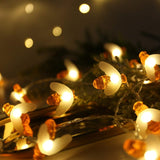 Honeybee Fairy String Lights, Plug In String Lights 16Ft 50 Led Warm White Lights For Party/Birthday/Wedding/Christmas I
