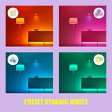 PAR38 Smart LED Bulbs 6 Pack 120W Equivalent Color Changing WiFi Outdoor Indoor E26 Alexa Google Siri
