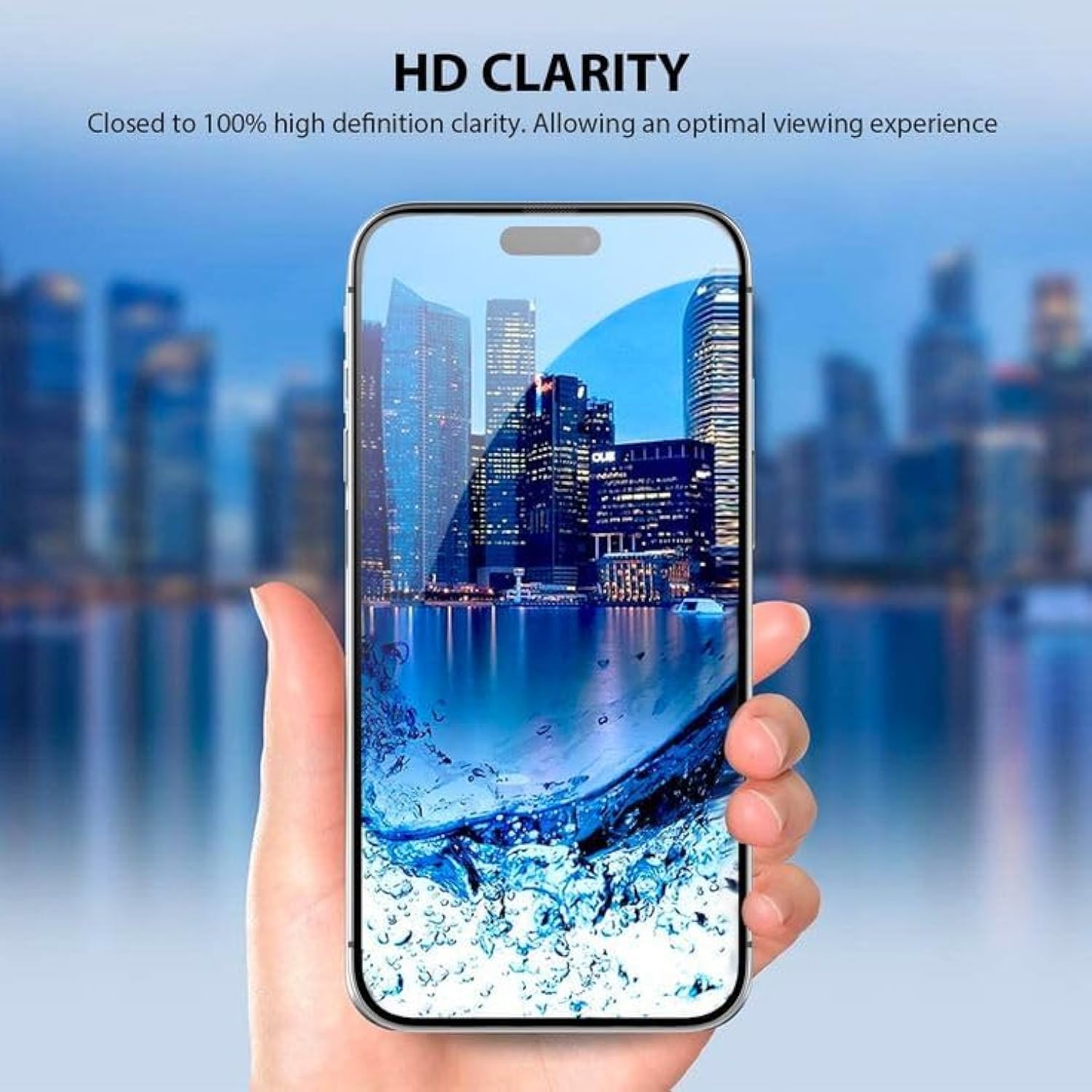 P2N Screen Protector & Camera Lens For Iphone 16 Pro Max (6.9 Inch) – 9H Tempered Glass, Case-Friendly, Hd Clarity, Scratch Resistant, Anti-Fingerprint, Bubble-Free Install (3+3 Pack)