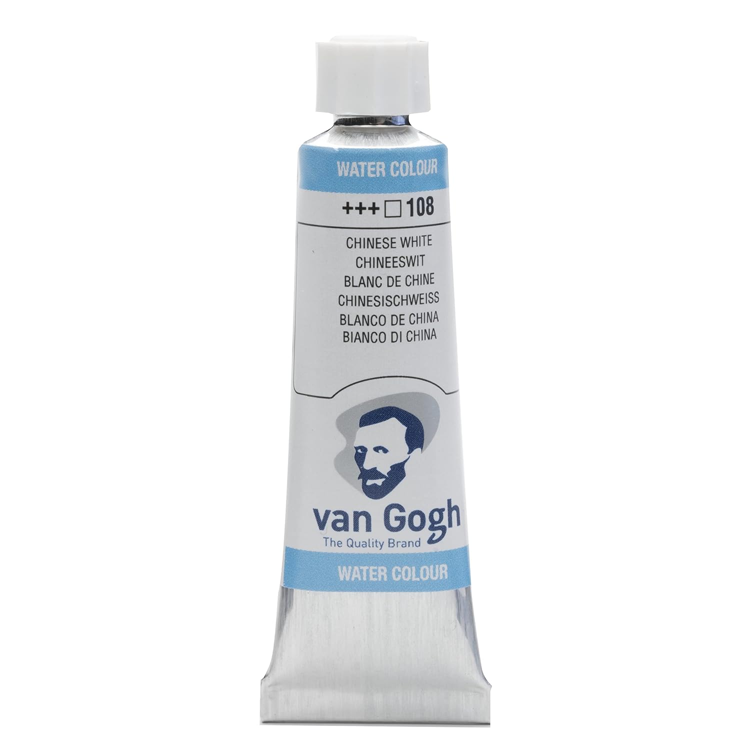 Watercolor Paint, 10Ml Tube, Chinese White 108