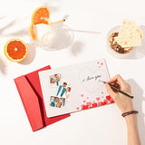 Anniversary Card For Husband Wife, Anniversary Romantic Gifts For Him Her Couple, I Love You Card For Boyfriend Girlfriend, Birthday Valentines Day Gifts