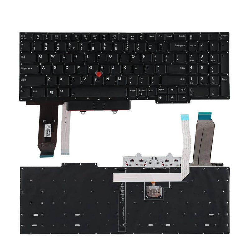 Replacement Keyboard Compatible With Lenovo Thinkpad E15 Gen 1 E15 Gen 2 2020