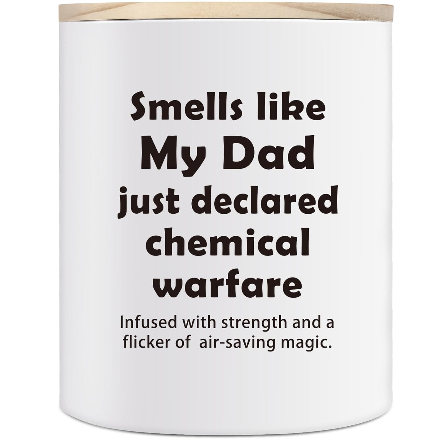 Gifts For Dad, 10Oz Funny Dad Gifts From Daughter Son, Birthday Gift For Father Daddy Bonus Stepdad New Father In Law Best Dads Gift Ever Present Sandalwood Scented Candle