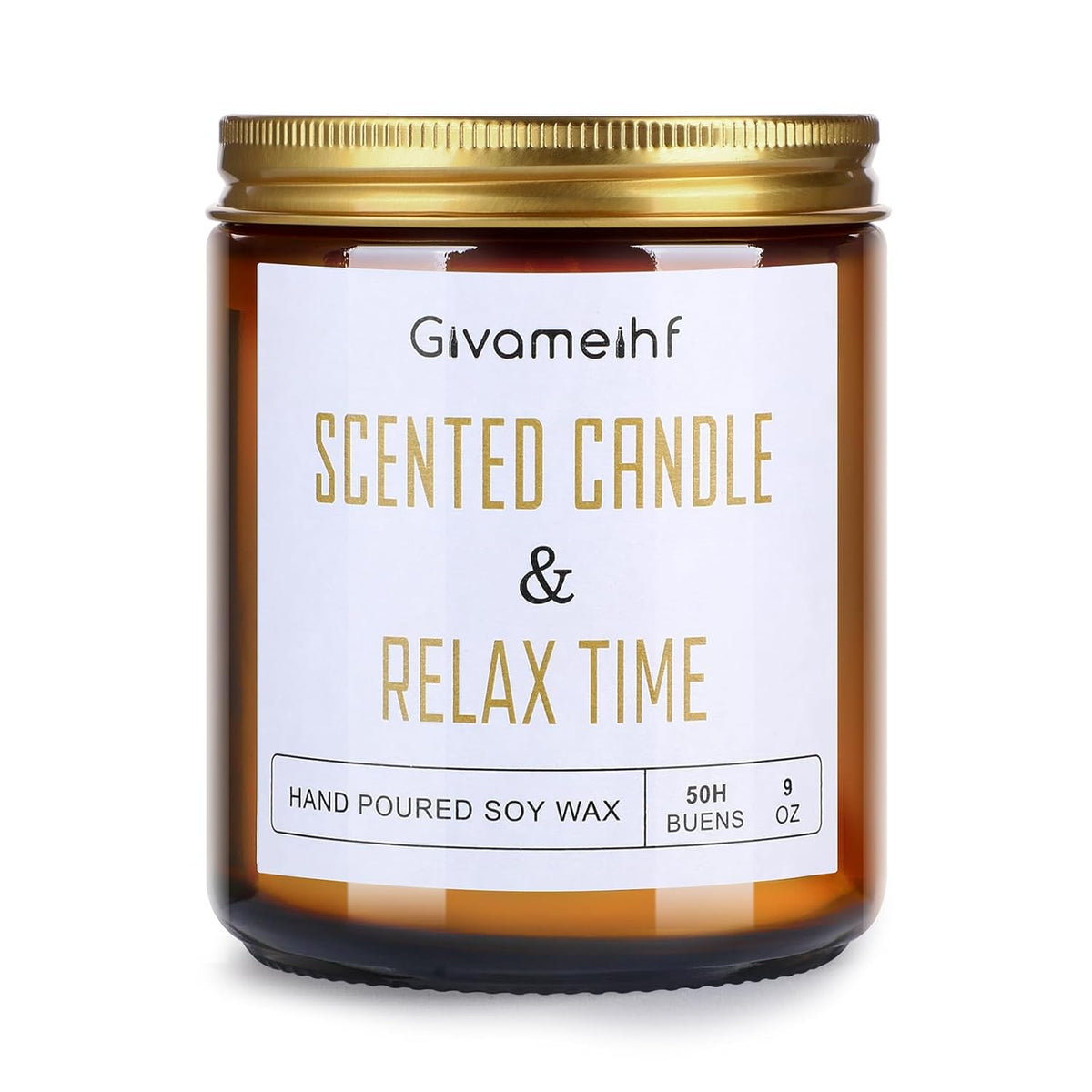 Lavender Scented Candle 9 Oz, Fall Candles,Natural Soy Wax Candles, Autumn Gifts Set For Women,Jar Scented Candle With Up To 50 Hour Burn Time, Relaxing Home Fragrance For Home