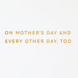 Hallmark Signature Mothers Day Card for Mom from Son or Daughter (Love You)