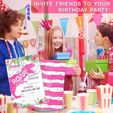 Stomp?Chomp & Roar? Birthday Invitations, Dinosaur Dino Party Invite Cards For Boys & Girls - 20 Jungle Dinosaur Theme Fill-In Invites With Envelopes, Party Favor & Decorations - 32