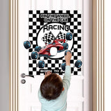Racing Car Party Games, Pin The Wheel On The Cars Game For Monster Truck Wheels Car Speed Birthday Party Decorations Supplies