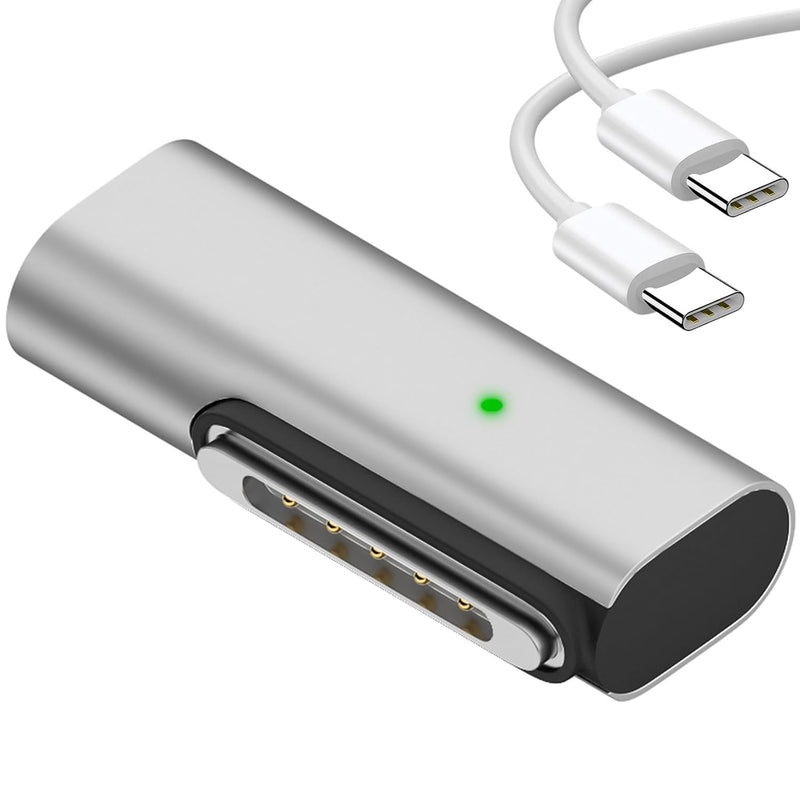 Usb C To Magnetic 3 140W Charging Adapter Mag-Safe Compatible With Macbook Pro