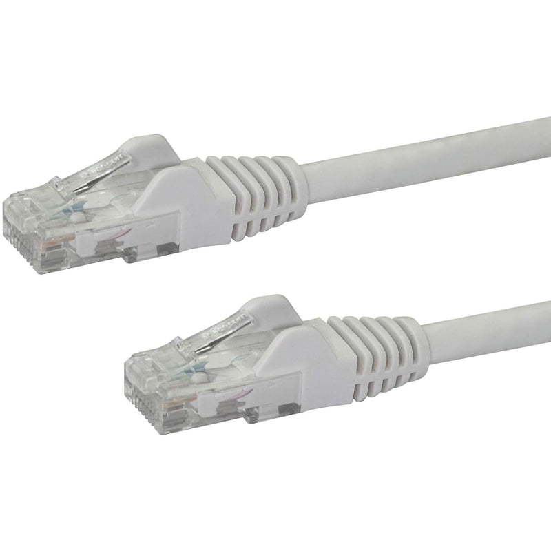 StarTech.com 50ft CAT6 Cable - White CAT6 Ethernet Cable - Gigabit Ethernet Wi