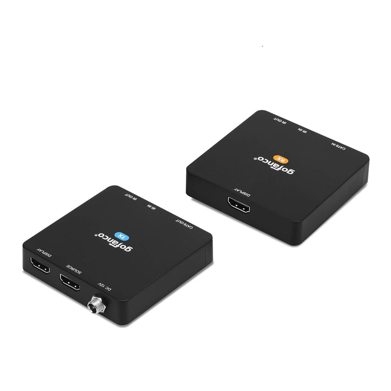 Compact 4K Hdmi 2.0 Extender Balun Over Cat6 Ethernet Cable – Loopout On Tx, U