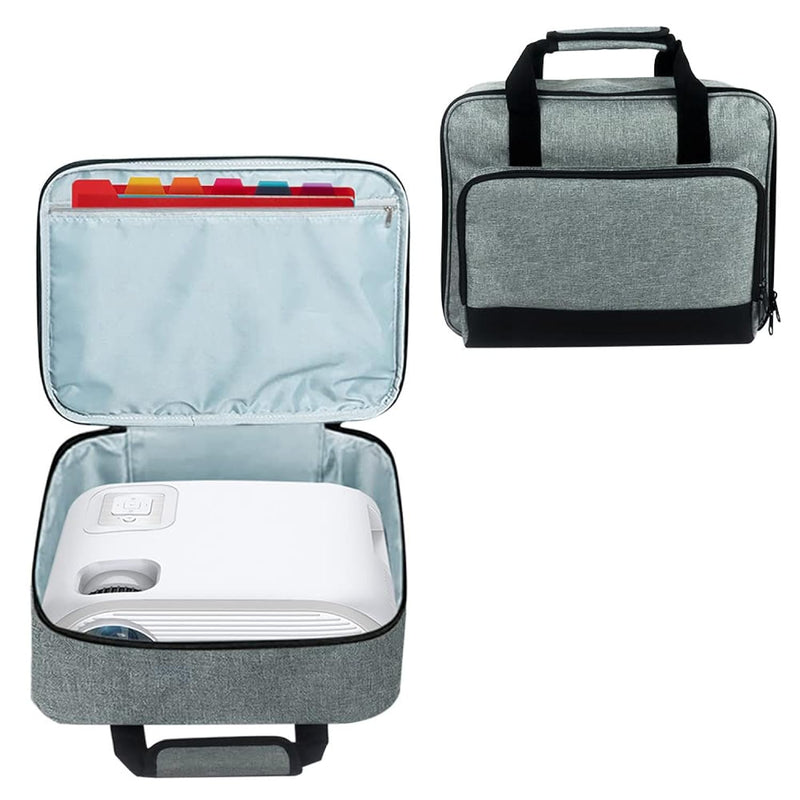 Projector Carrying Case With Accessories Pockets Projector Travel Bag Projecto