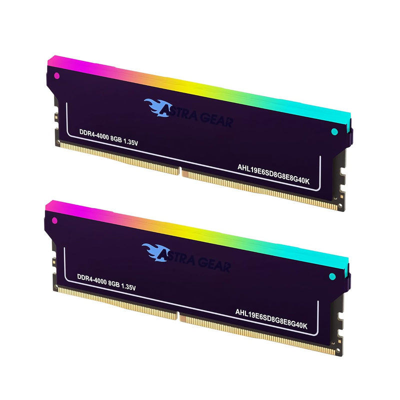 Ddr4 16Gb(8Gbx2) 4000Mhz(Pc4-32000) Rgb Gaming Desktop Ram U-Dimm Ultra Smooth