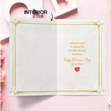 Lovely Valentines Day Card For Grandson,Valentines Day Gift From Grandma Grandpa Grandparents