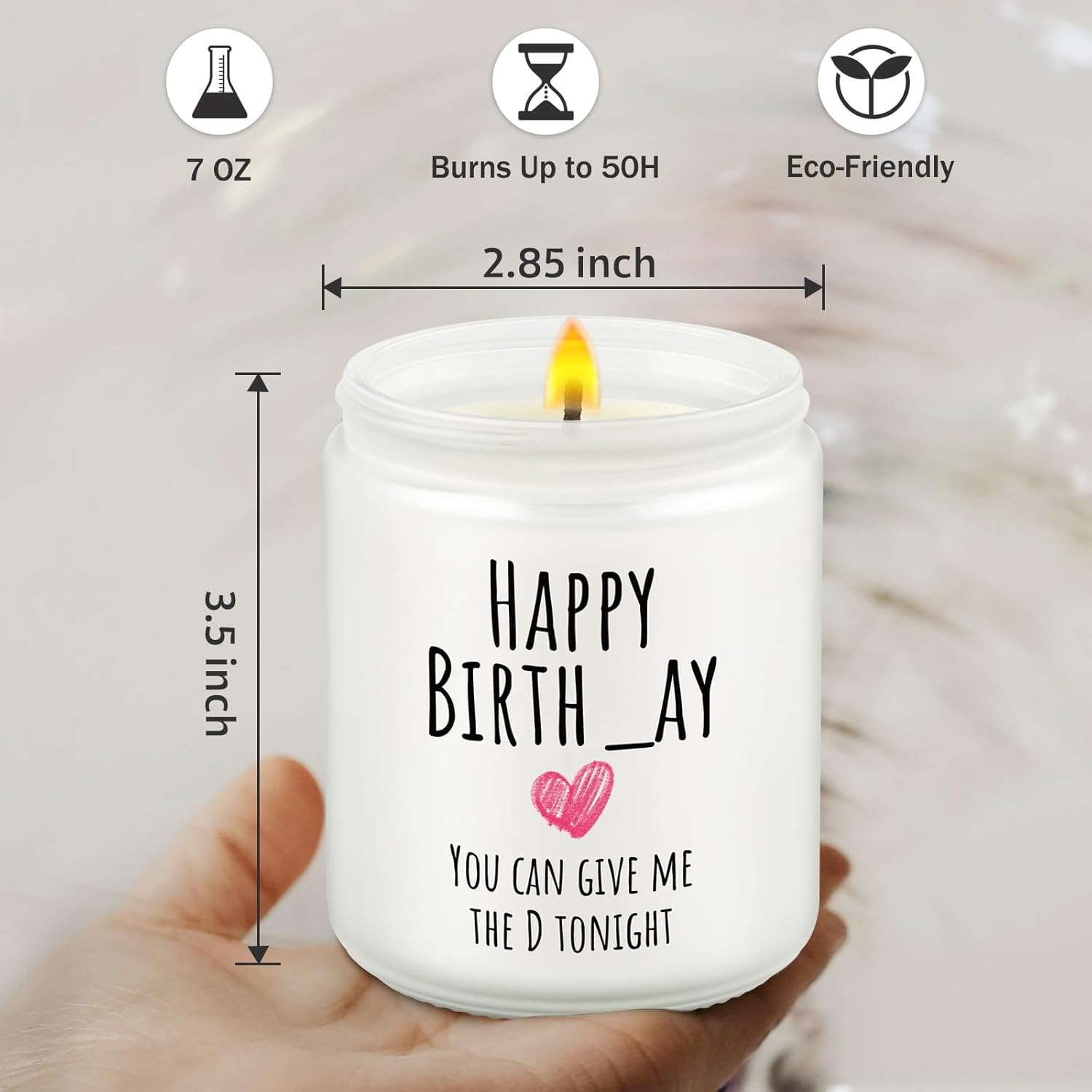 Gifts For Boyfriend, Husband Birthday Gifts From Wife, Adult Humor Gift For Men, Naughty Gift For Him, Romantic Engagement Present For Couples, Anniversary Day Present, Scented Candle