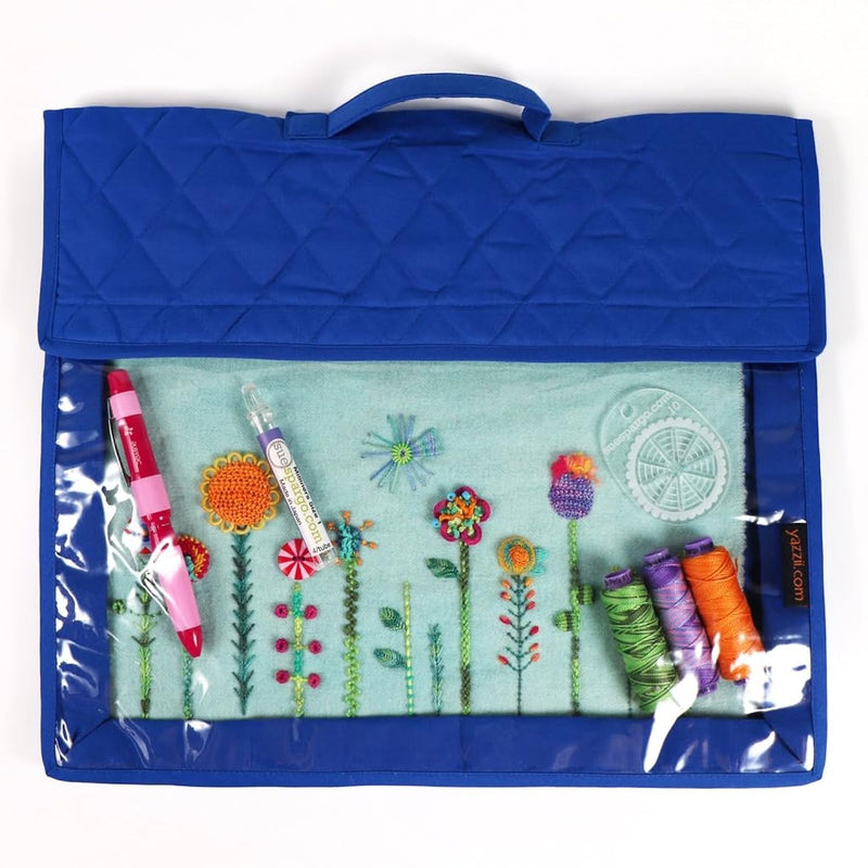 Crafts Project Folder - Arts & Crafts Storage Bag Organizer - Portable & Multi