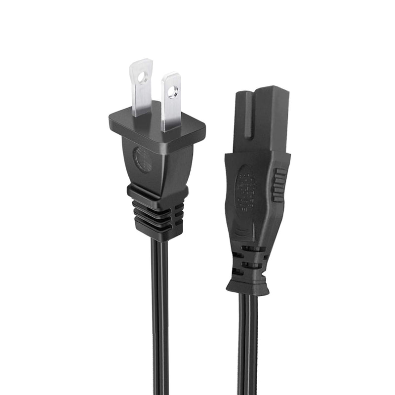 8.2Ft Power Cord Replacement For Brother Cs6000I Cs8000 Cs8060 Se-400 Es2000 White Baby-Lock Viking Pfaff Bernina Singer 5400 6180 6199 6160 Sewing Machine 2 Prong Power Cord Cable