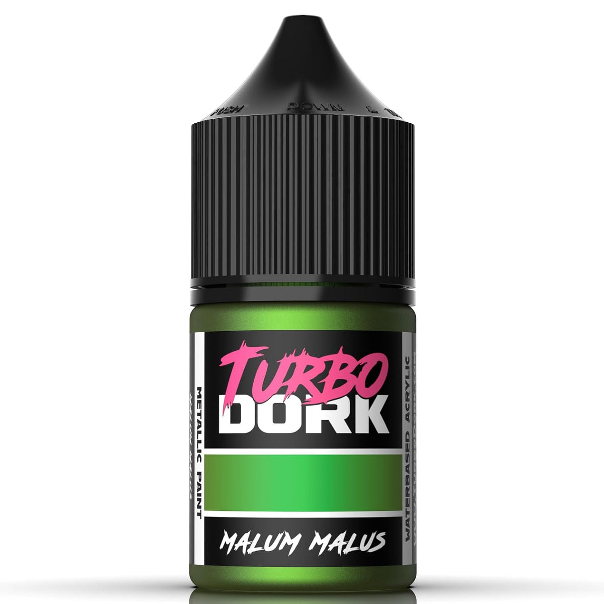 Malum Malus Metallic Acrylic Paint 22Ml Bottle - Water-Based Non-Toxic Metallic Finish Paint