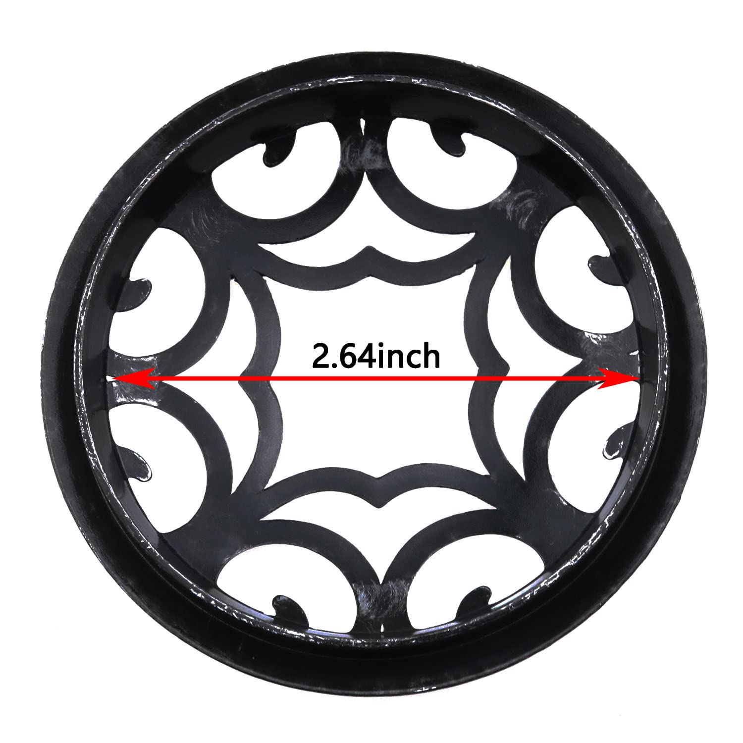 Shade Cover For Candle Jars Candles Gifts Ladies Candle Accessories Silver Tone Aluminum Alloy Candle Toppers Scented Candles Cover