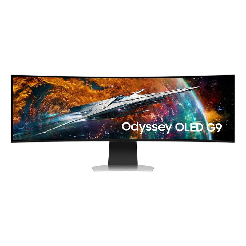 SAMSUNG 49" Odyssey OLED G9 G95SC Series Curved Smart Gaming Monitor, 240Hz, 0