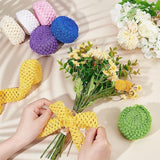 15 Yards 1.5" Wide Elastic Crochet Headband 7-Color Ribbon Crochet Str