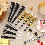 48-Pack New Year 2026 Noise Makers with Whistles and Horns for Parties