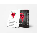 One Dirty Minute: Adult Party Game Cards - Naughty Dares For Couples & Friends - Fun Bedroom Game For Girlfriend & Boyfriend