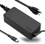 65W USB C Laptop Charger Power Adapter for Lenovo ThinkPad Yoga Chromebook ADLX65YDC2A